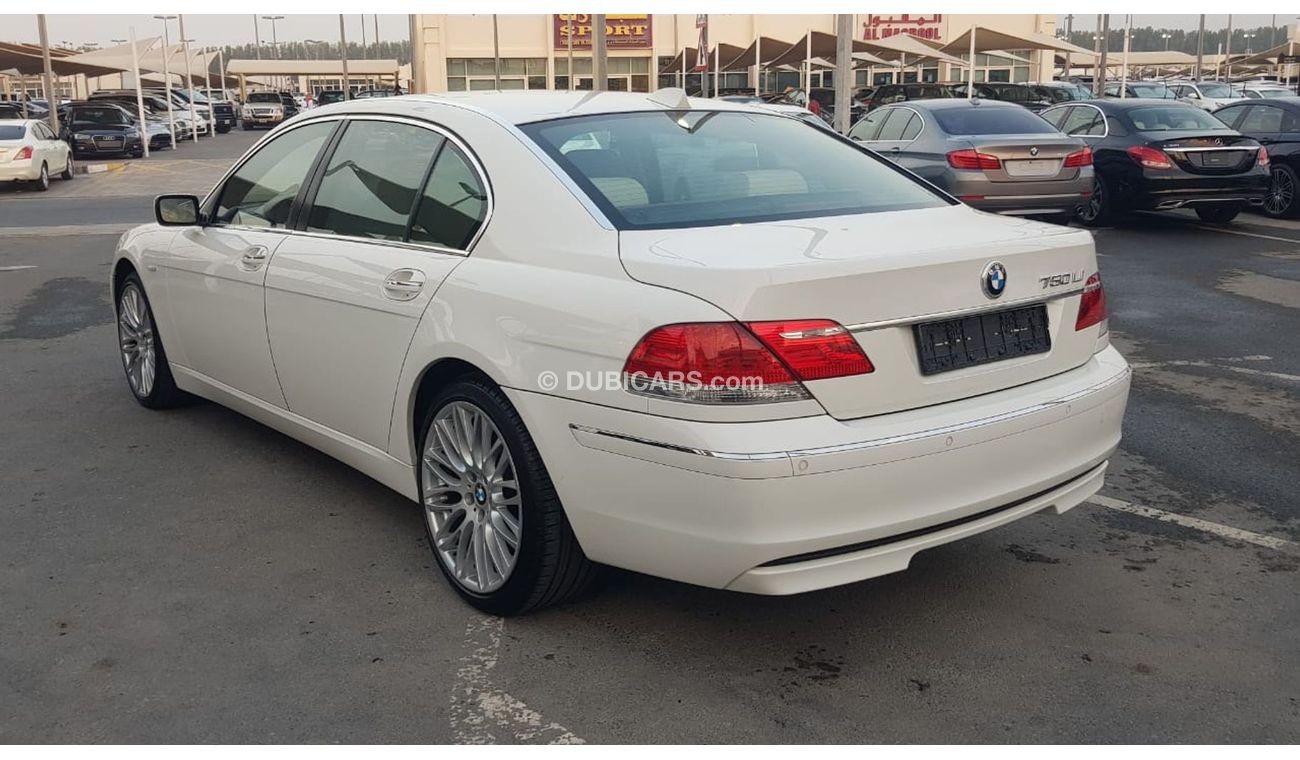 BMW 750Li BMW750 model2007 GCC one owner full option low mileage