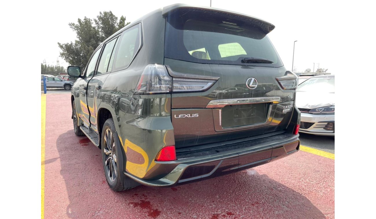Lexus LX 570 BLACK EDITION S, 5.7L, 4WD,2021 MODEL, WITH SUNROOF, REAR MULTI MEDIA, FOR EXPORT ONLY