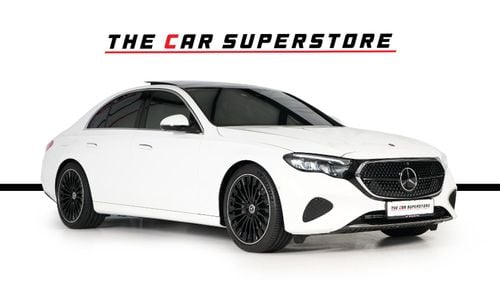 Mercedes-Benz E200 2.0L Low Mleage-Avantgarde Exterior Package-20 Inch AMG Rims High Gloss Black