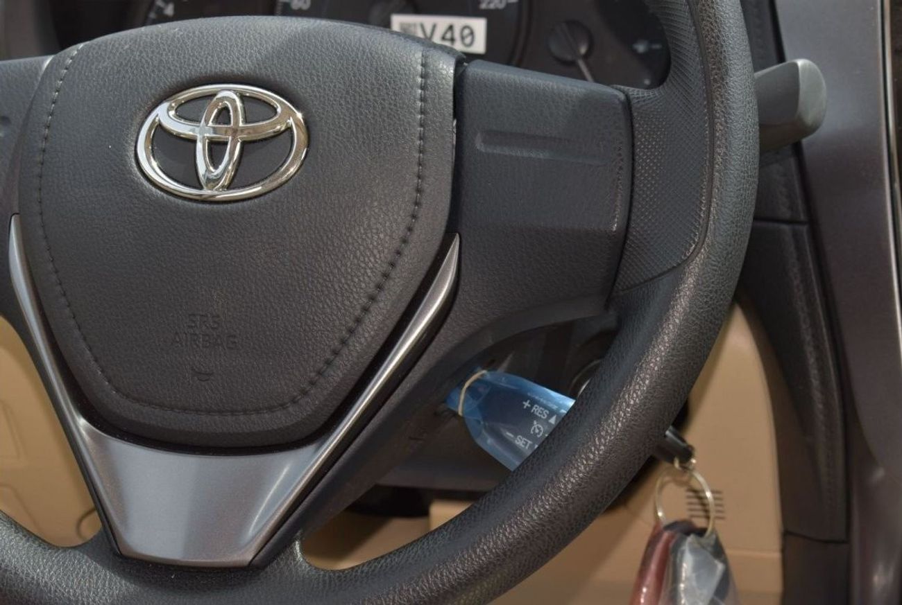 Toyota Yaris E S/D 1.5 E PETROL A/T FABRIC SEATS SEDAN WITH GCC SPECS EXPORT ONLY