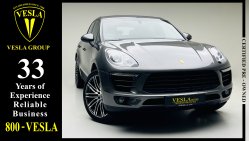 Porsche Macan S AL NABOODAH + GTS OPTION + CARBON + RED INTERIOR / GCC / WARRANTY + FULL SERVICE HISTORY / 2,787 DHS