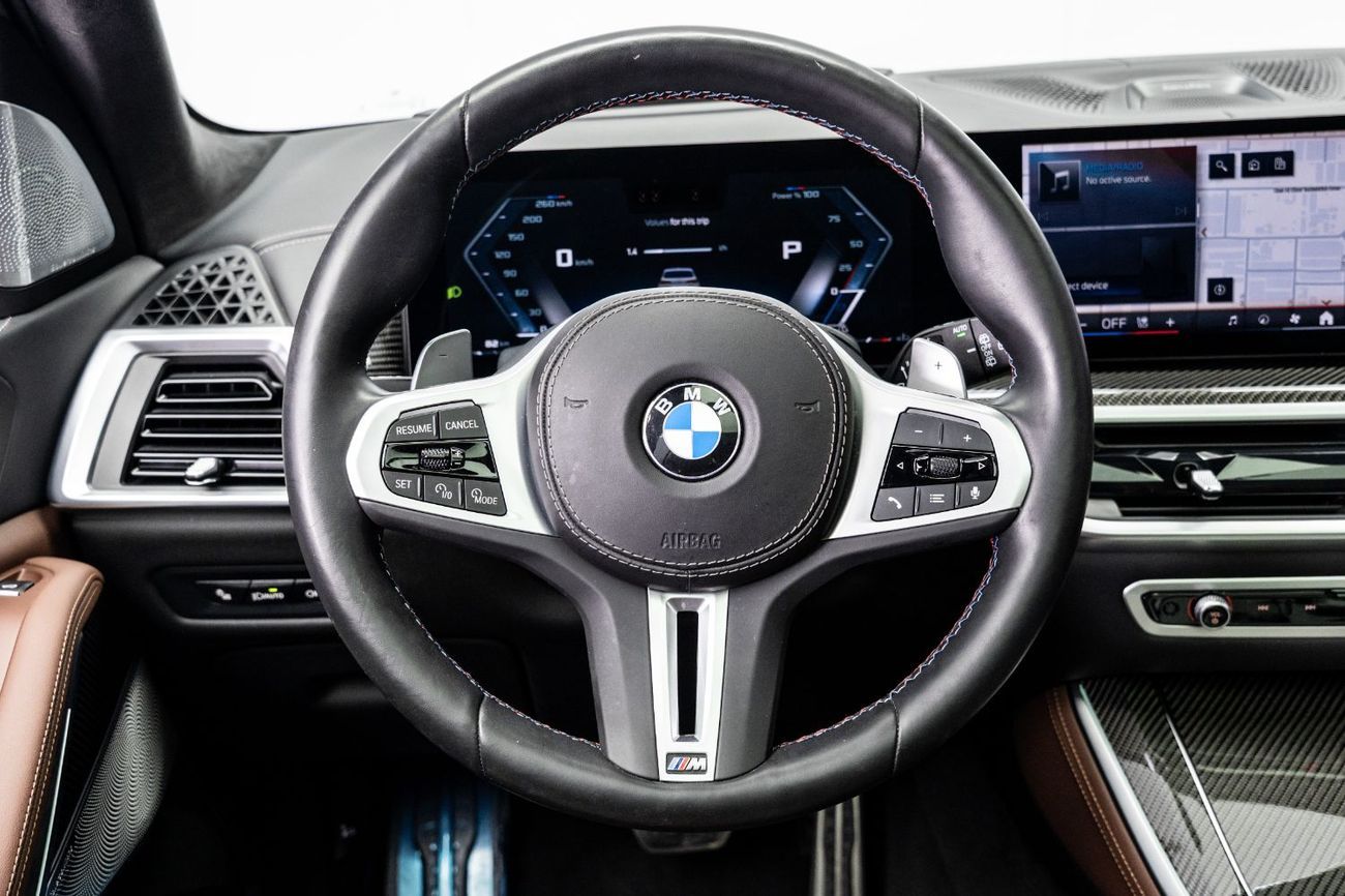 بي أم دبليو X5 M60i XDRIVE BUY NOW, PAY 2027 | THE BLACKLINE STANDARD | September 2029 Warranty + Service Contract,