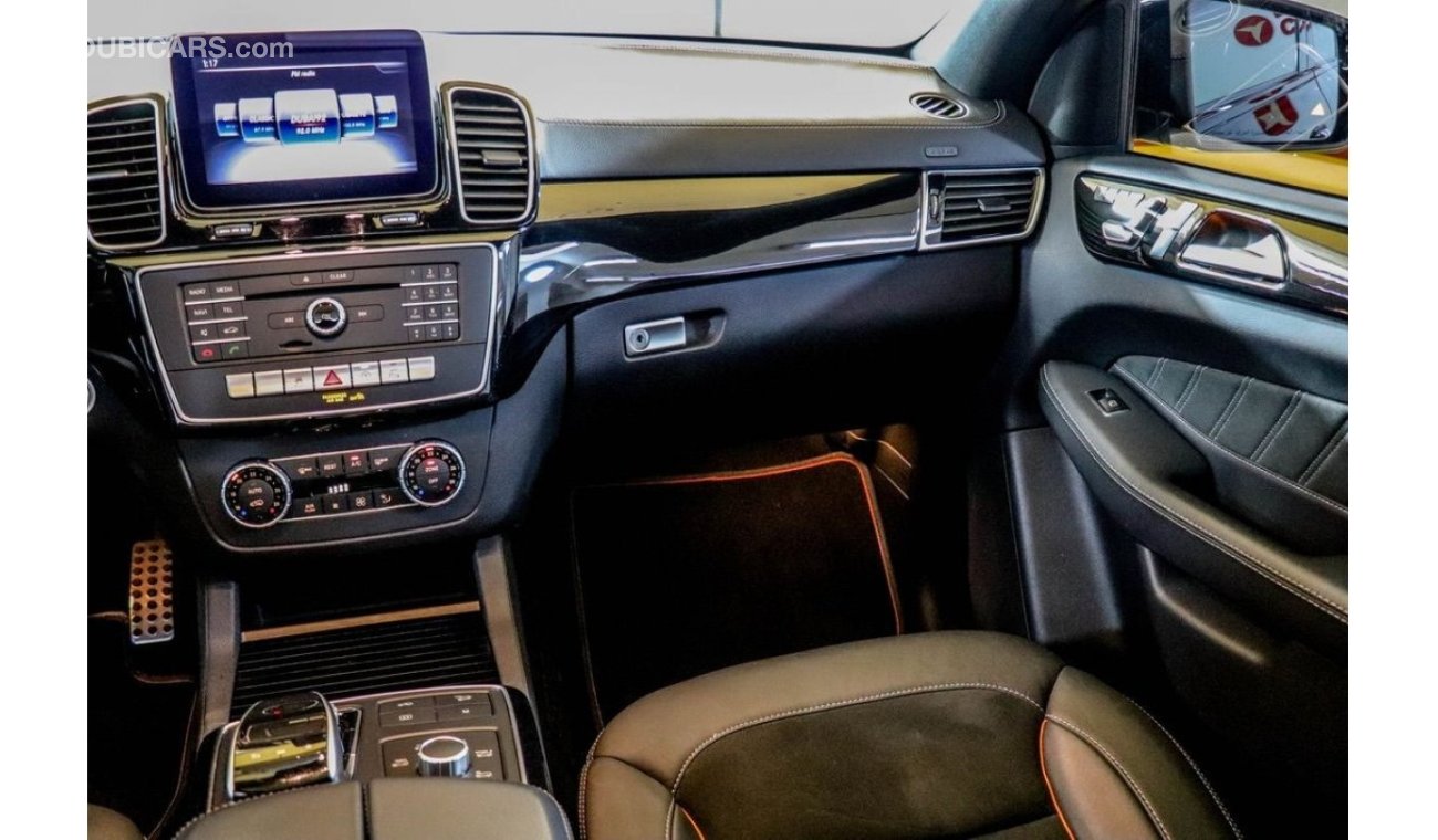 مرسيدس بنز GLE 43 AMG RESERVED ||| Mercedes Benz GLE 43 Coupe Orange Edition 2018 GCC under Warranty with Flexible Down-Pa