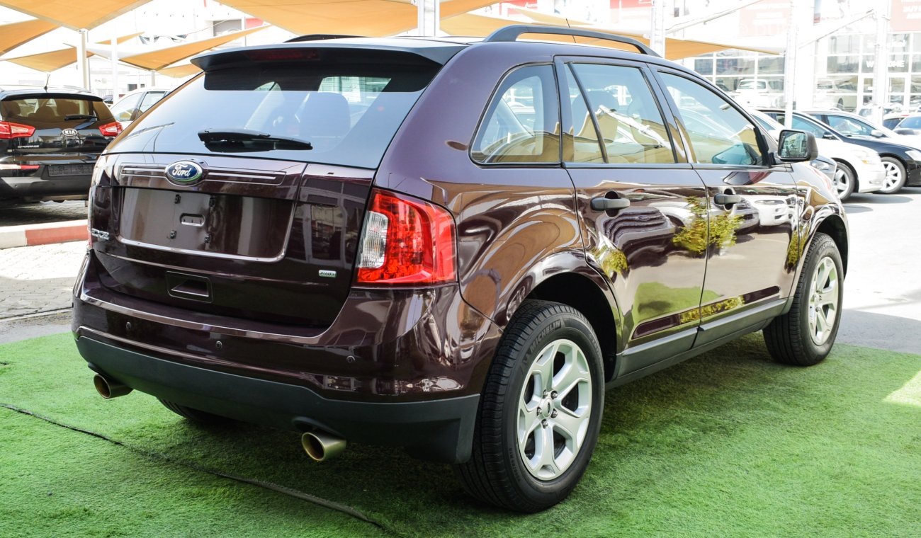 Ford Edge Gulf without accidents No. 2, burgundy, inside beige, without accidents, cruise control, rear wing c