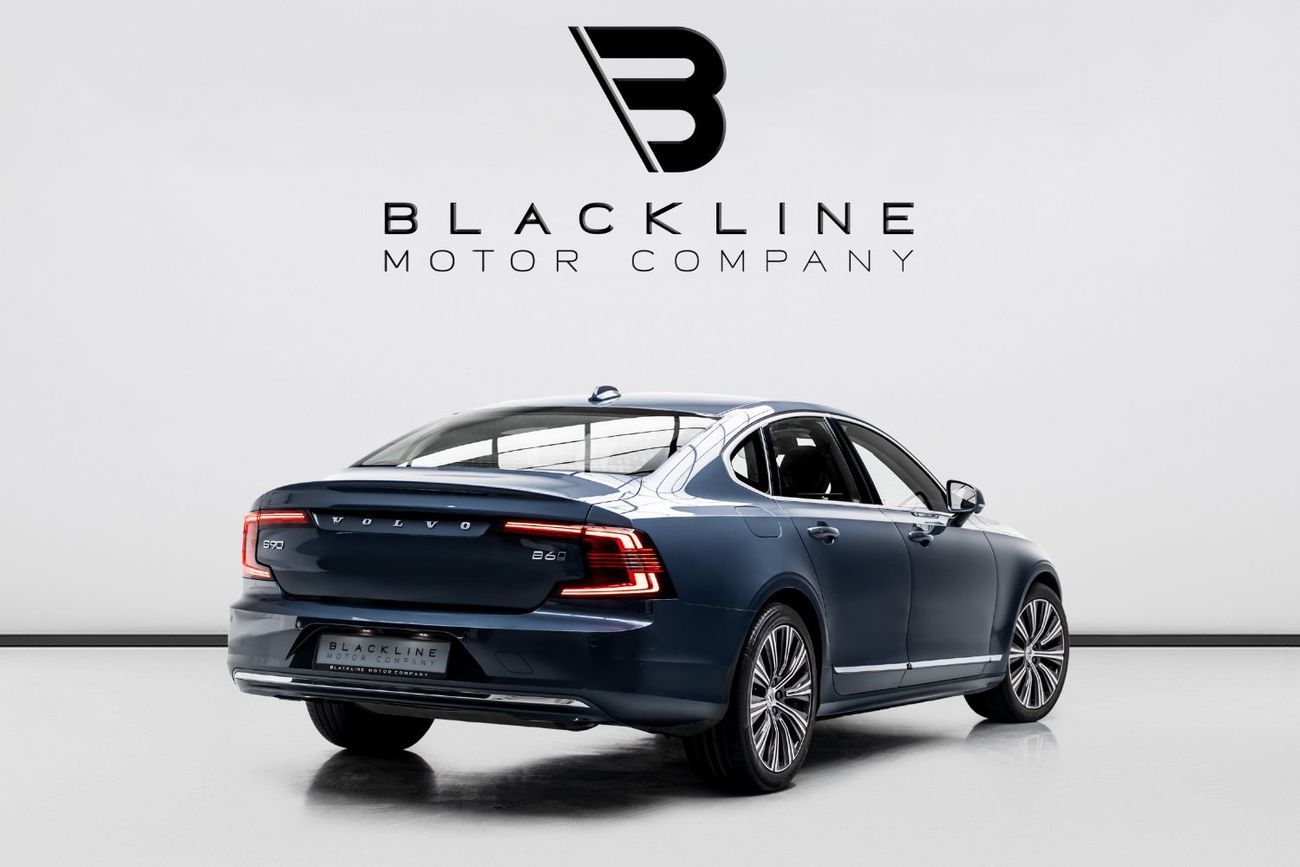 Volvo S90 B5 2.0T Powertrain 2023 Volvo S90, 2028 Volvo Warranty, Full Volvo Service History, Low KMs, GCC