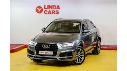 Audi Q3 RESERVED ||| Audi Q3 S-line 2018 GCC under Warranty Agency with Zero Down-Payment.