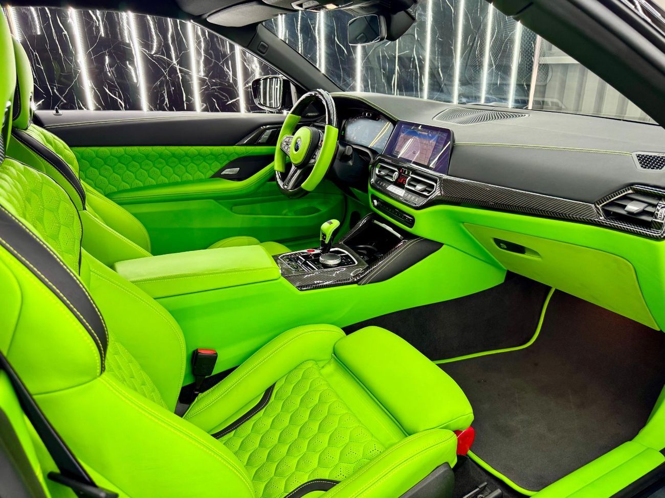 BMW M4 Competition 3.0L 2022 BMW M4 xDrive Cabriolet, Warranty, Full BMW Service History, Fully Loaded, GCC