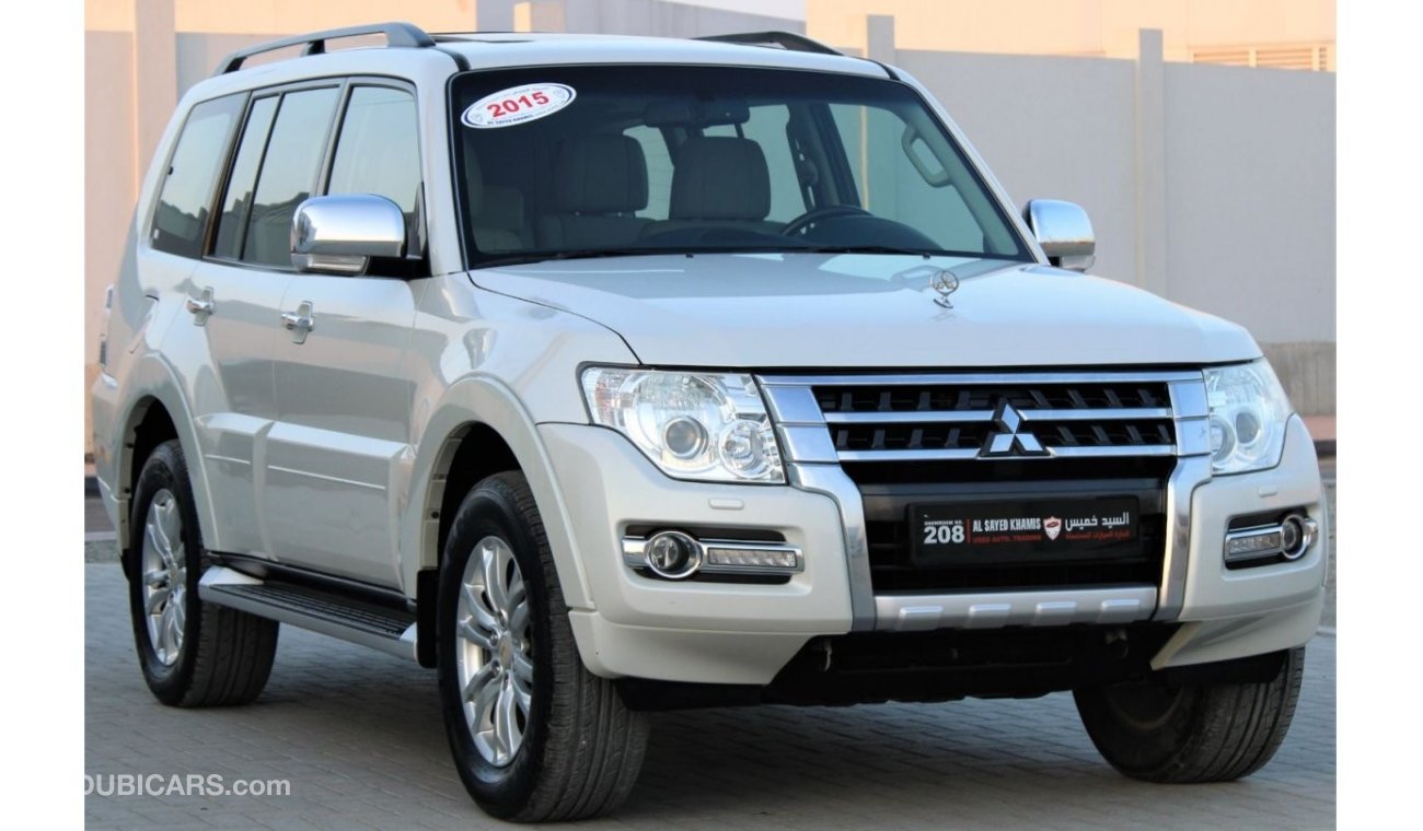 Mitsubishi Pajero Mitsubishi Pajero 2015 GCC Full 3.8 No. 1 without accidents, very clean from inside and outside