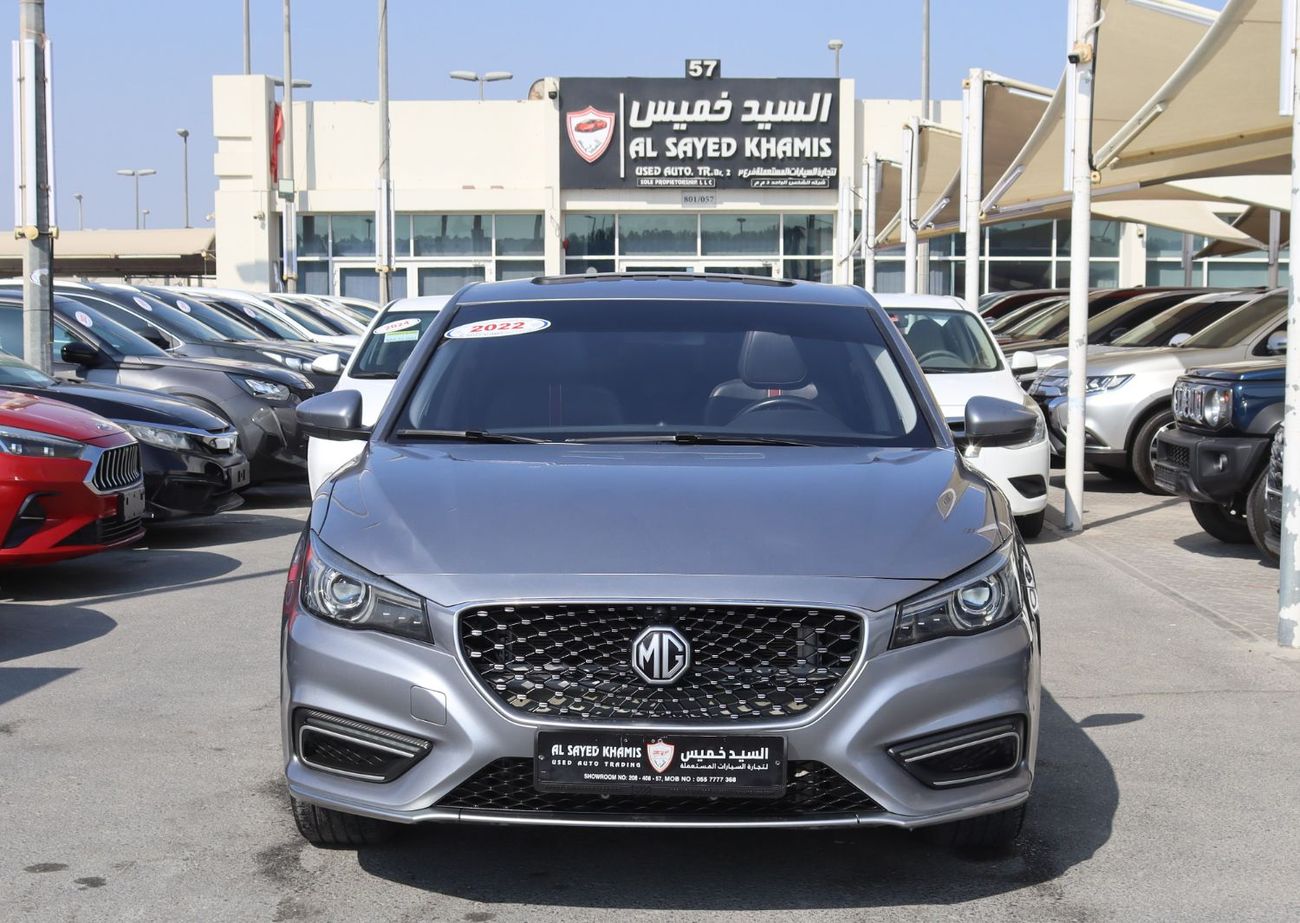 MG 6 Luxury 1.5L MG 6 -Luxury - 2022 - GCC - no accidents, 1.5L - in excellent condition