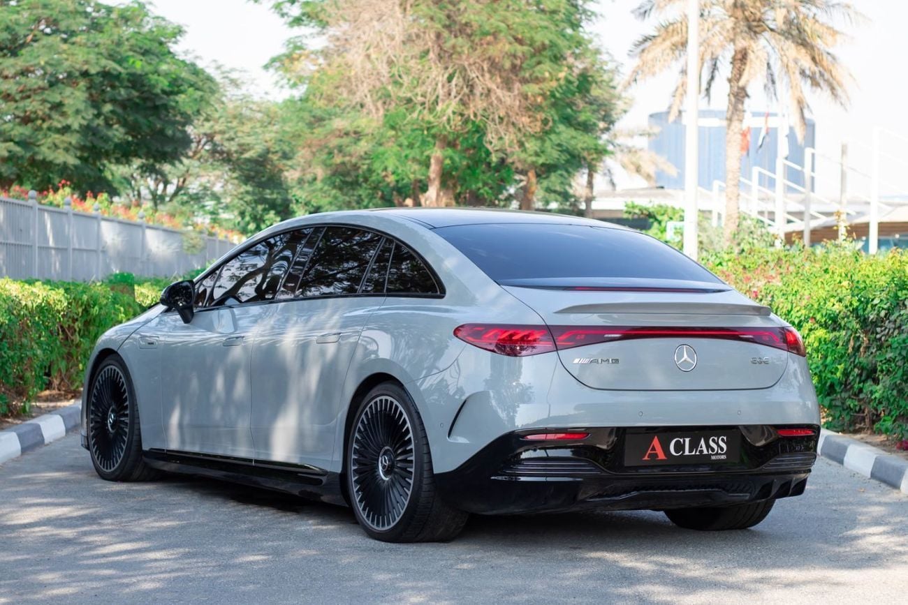 مرسيدس بنز EQE 43 2023 Mercedes-AMG EQE 43 4MATIC — 15,000 km only Fully electric luxury-performance sedan. Dual-motor