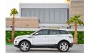 Land Rover Range Rover Evoque | 1,858 P.M | 0% Downpayment | Magnificent Condition