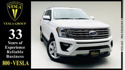 Ford Expedition GCC + FULL OPTION + PEARL WHITE COLOR + LEATHER SEATS / 2018 / DEALER WARRANTY 24/05/2024 / 2,291DHS