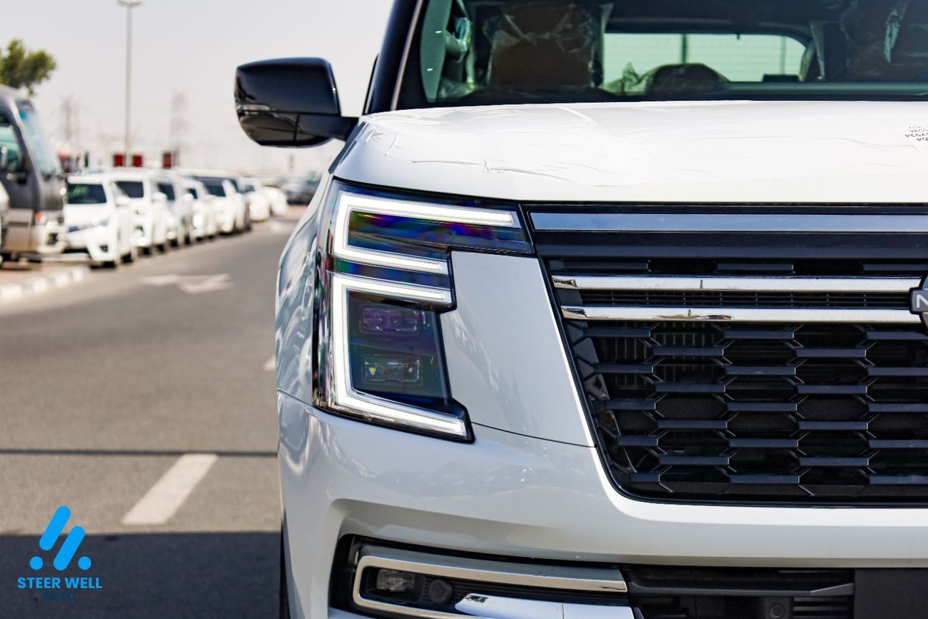 Nissan Patrol LE Platinum 2026 | Twin-Turbo AWD | 9AT | Dual-Tone  | Tan Interior | Height-Control | Ramadan Offer