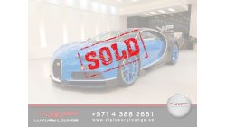 Bugatti Chiron 2018, GCC SPECS, 900 KILOMETER ONLY, WARRANTY