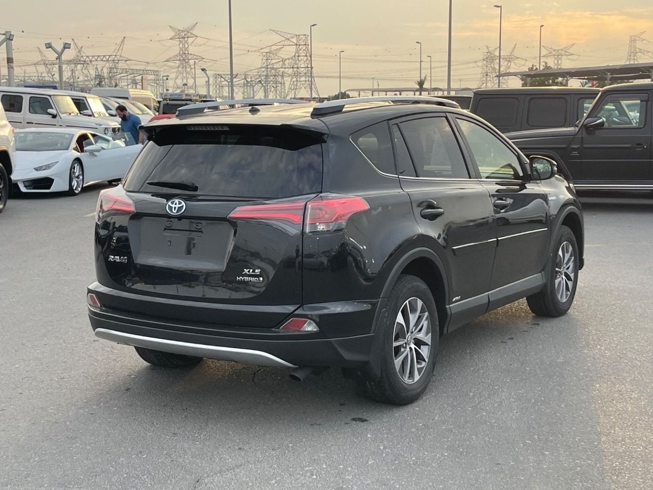 Used 2016 TOYOTA RAV4 XLE HYBRID 4x4 FULL OPTIONS IMPORTED FROM USA ...