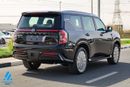نيسان باترول LE Platinum | GCC | 3.5L V6 | AWD | Red Inter | 8-Seater SUV | Height Control | Export