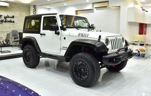 Jeep Wrangler EXCELLENT DEAL for our Jeep Wrangler Sport ( 2012 Model ) in White Color GCC Specs