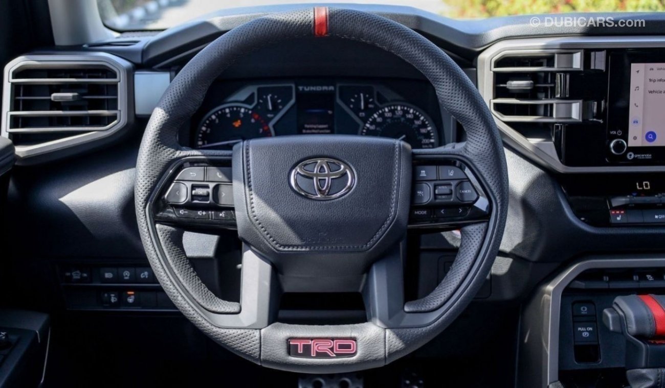 Toyota Tundra SR5 TRD , (FOR UAE MARKET) , Double Cab 3.4L V6 4X4 , 2023 , 0Km  , With 3 Years or 100K Km Warranty