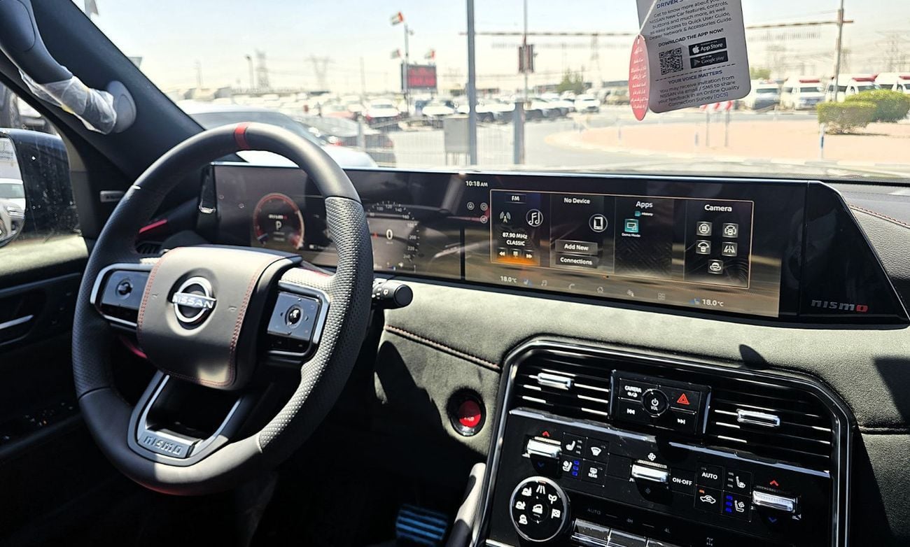 نيسان باترول NISMO Nissan patrol 3.5l T.T V6 AWD GCC Black color 2026 model