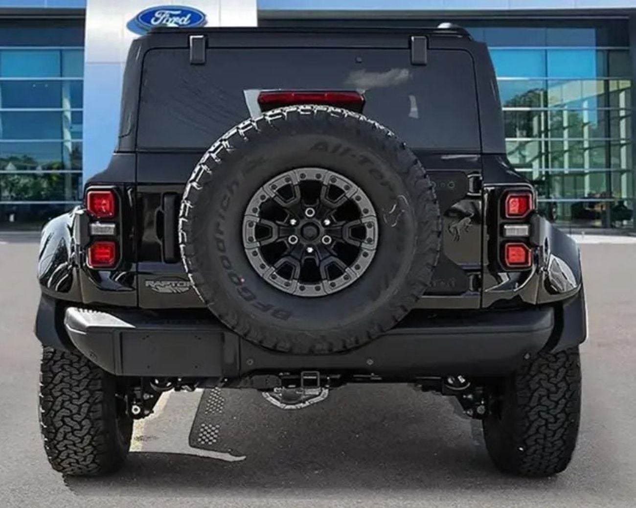 Ford Bronco Raptor 360 degree camera + B&O Audio