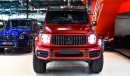 مرسيدس بنز G 63 AMG 4X4² BRAND NEW MERCEDES - BENZ G63 4X4 SQUARED 2023 RED MATE COLOR