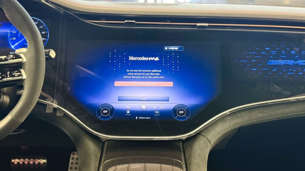 مرسيدس بنز EQE 53 4M Mercedes-Benz EQE 53 AMG 2024 - GCC - Under Warranty