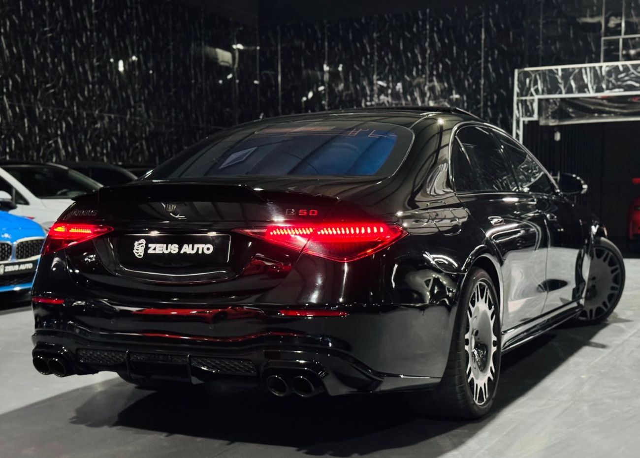 Mercedes-Benz S 500 4MATIC 3.0L 2022 Mercedes Benz S500 LWB, Warranty, Fully Loaded, Brabus Kit, Excellent Condition, 42