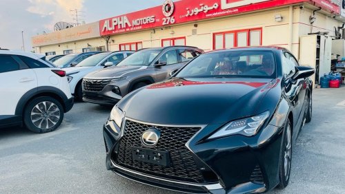 لكزس RC 350 Lexus RC350 F Sport, 2 dr Coupe, 3.5L, 6 cylinder, Petrol, A/T, RWD, 2022 MY