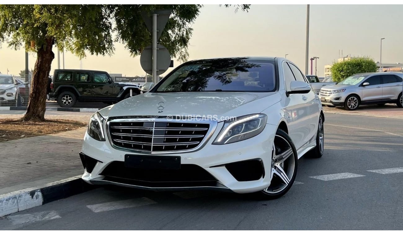 Mercedes-Benz S 63 AMG Partial Service History 5.5L V8 GCC Perfect Condition