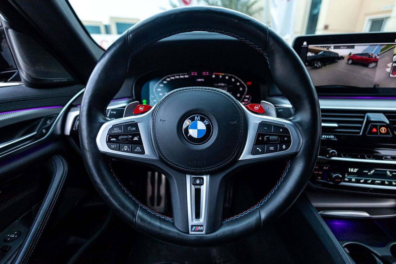 BMW M5 Competition 4.4L (625 HP) BMW M5 Competition 2022 European specs | Warranty