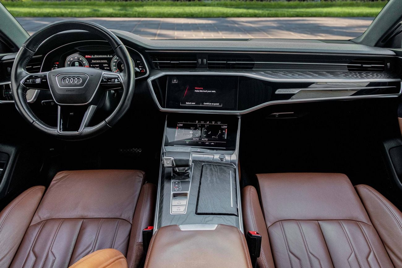 Audi A7 A7 45 TFSI S-Line | 2,840 P.M | 0% Downpayment | Audi Service History (Al Naboodah)!