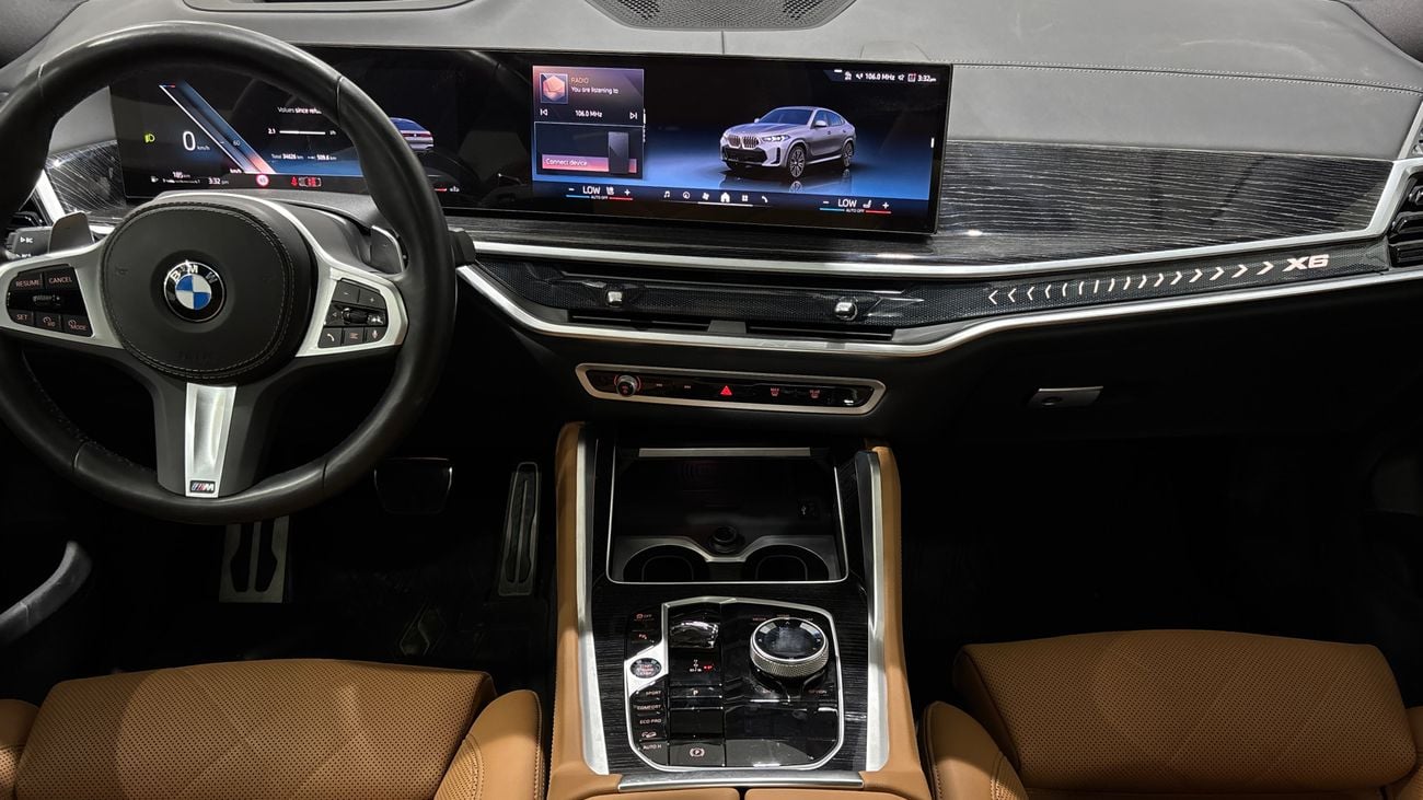 بي أم دبليو X6 XDRIVE40I M SPORT 2024 XDRIVE 40I M SPORT | AED 4445/Month | 0 DP | 30 Day Return | Warranty