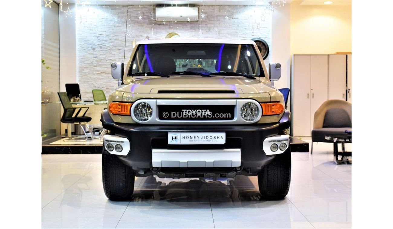 Toyota FJ Cruiser AMAZING Toyota FJ Cruiser GXR 2017 Model!! in Tan Color! GCC Specs