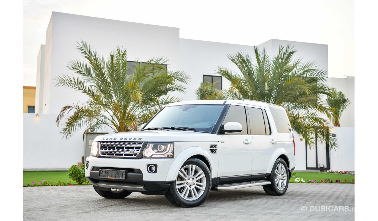 لاند روفر LR4 HSE 2015 - Spectacular Condition! - GCC - AED 2,135 Per Month - 0% DP