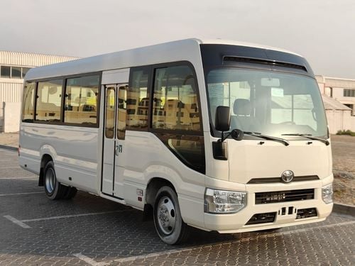 Toyota Coaster 2025 Toyota Coaster High-Roof 23-Seater (2-Point Seatbelts) 4.0L 4-Cyl Turbo Diesel M/T RWD Export O