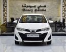 تويوتا يارس EXCELLENT DEAL for our Toyota Yaris SE ( 2018 Model ) in White Color GCC Specs