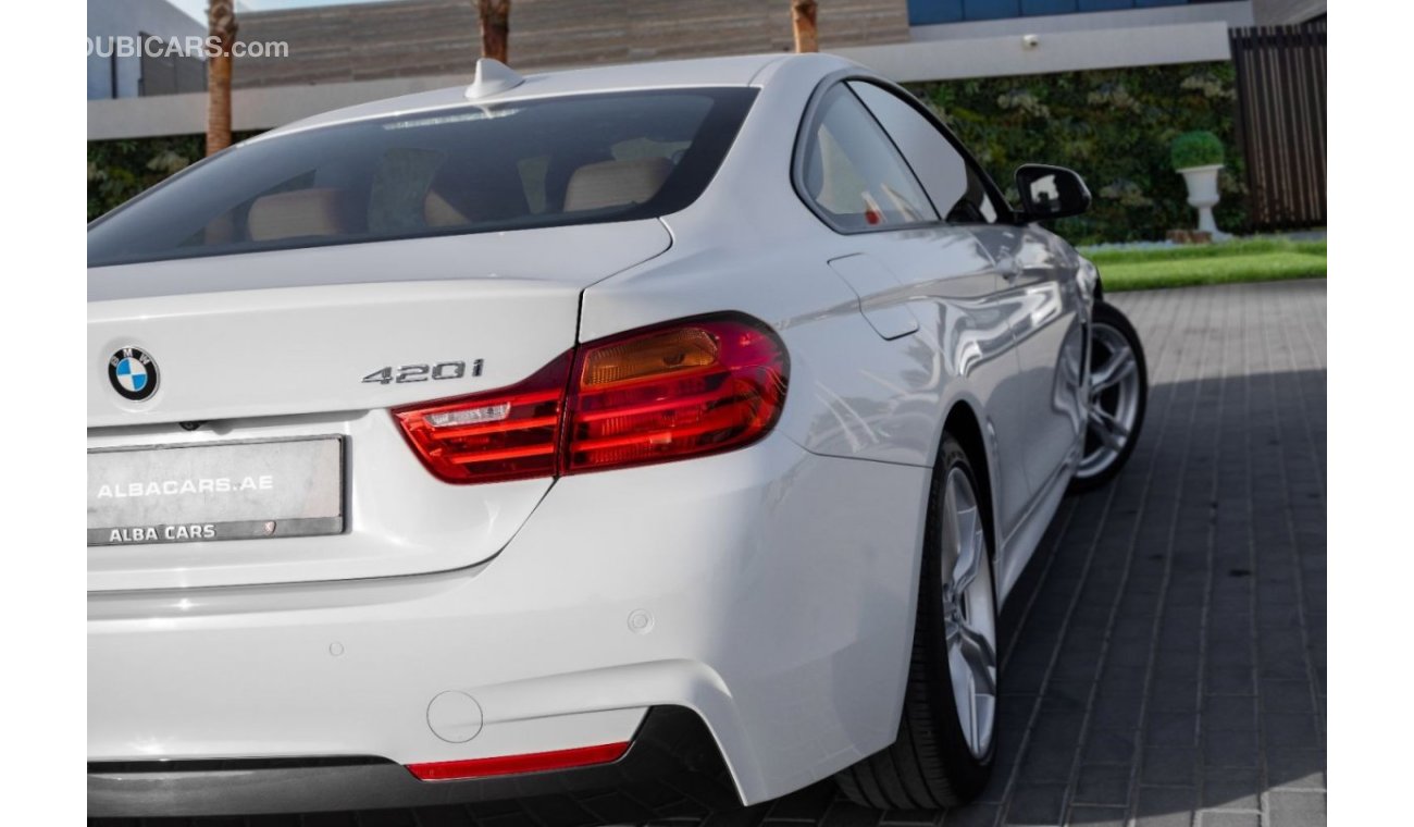بي أم دبليو 420i M سبورت M-Kit Coupe | 2,152 P.M  | 0% Downpayment | Excellent Condition!