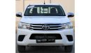 Toyota Hilux Toyota Hilux 2016 GCC, in excellent condition, without accidents, very clean from inside and outside