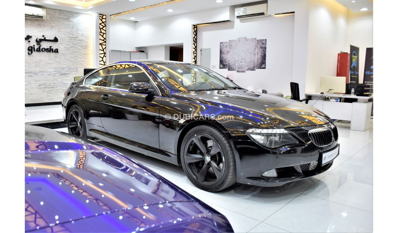 BMW 650i EXCELLENT DEAL for our BMW 650i ( 2008 Model ) in Black Color GCC Specs
