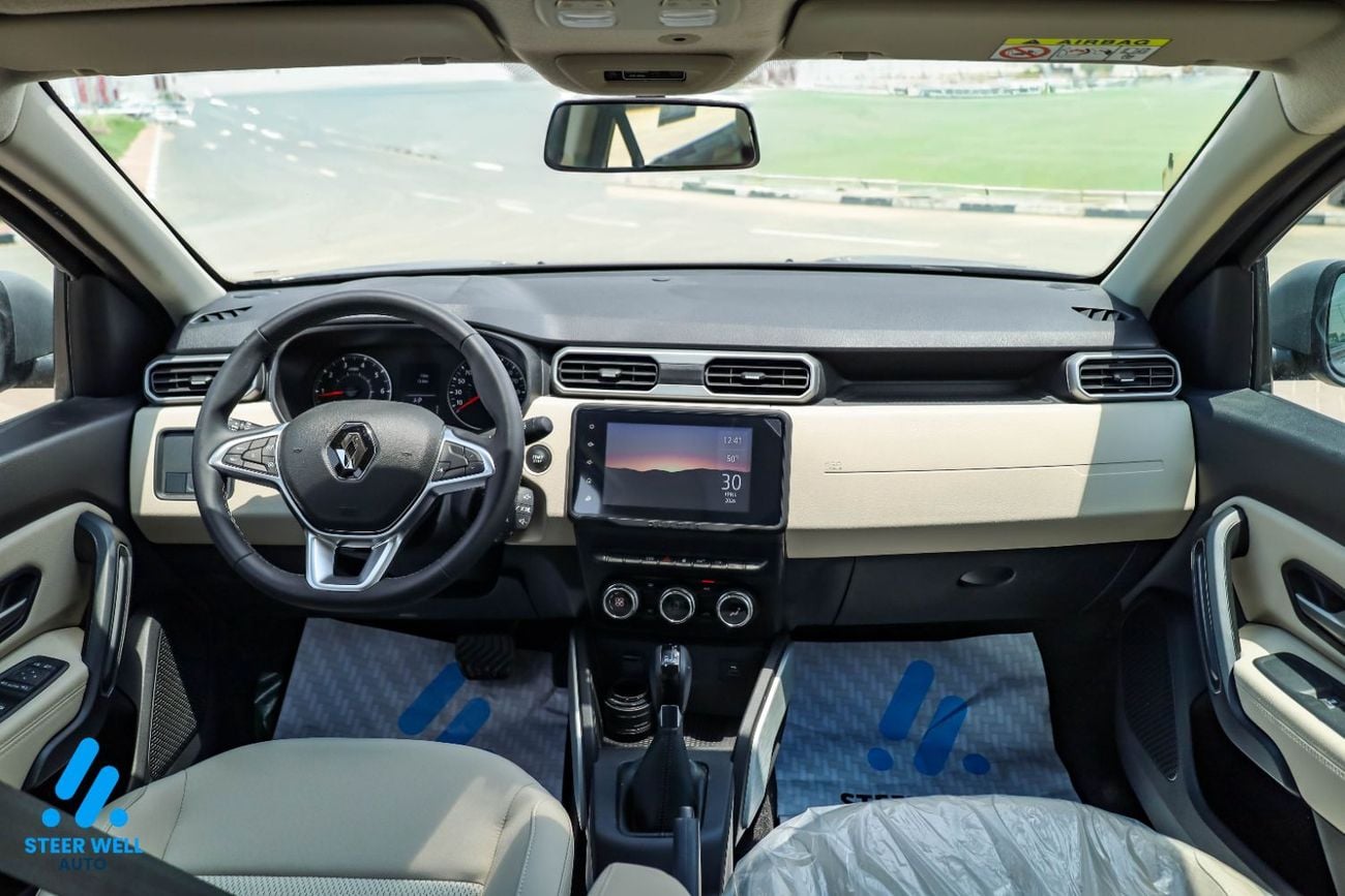 رينو داستر LE 1.6L 2025 | GCC Specs | CVT | 17” Alloys | 4 Airbags | 7” Screen | Apple CarPlay