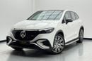 مرسيدس بنز EQE 350+ SUV 2023 Mercedes-Benz EQE 350 4Matic, 2028 Mercedes Warranty, 2028 Mercedes Service Pack, GCC