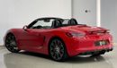 بورش بوكستر 718 2015 Porsche Boxster GTS, 01/2024 Porsche Warranty, Full Service History, GCC