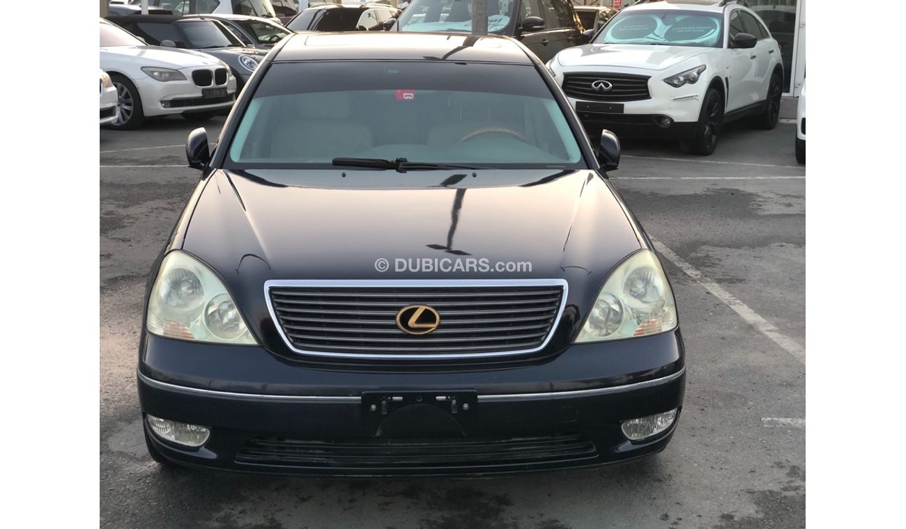 لكزس LS 430 موديل 2002 وارد امريكي فتحه سقف وكراسي جلد ومثبت سرعه وتحكم كهربي كامل
