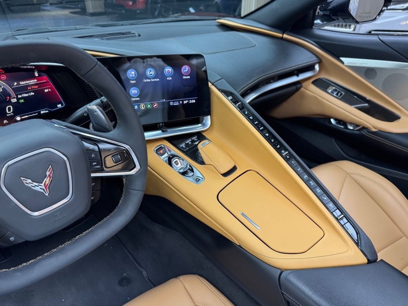 شيفروليه كورفت 1LT 6.2L (490 HP) Convertible