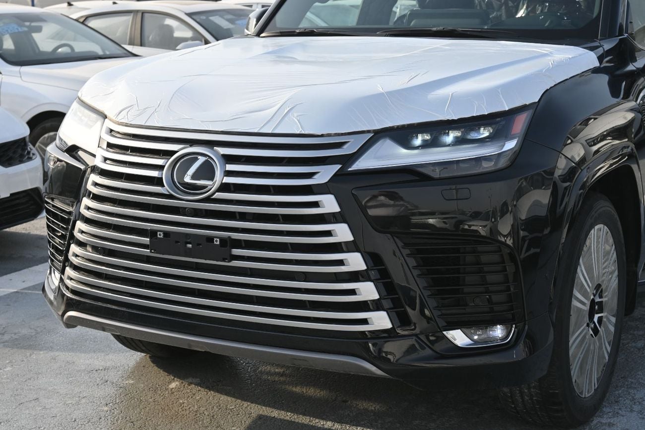 لكزس LX 700h Lexus LX700h Signature 3.5L Twin-Turbo + Hybrid V6, Model 2026, Color Black inside Red