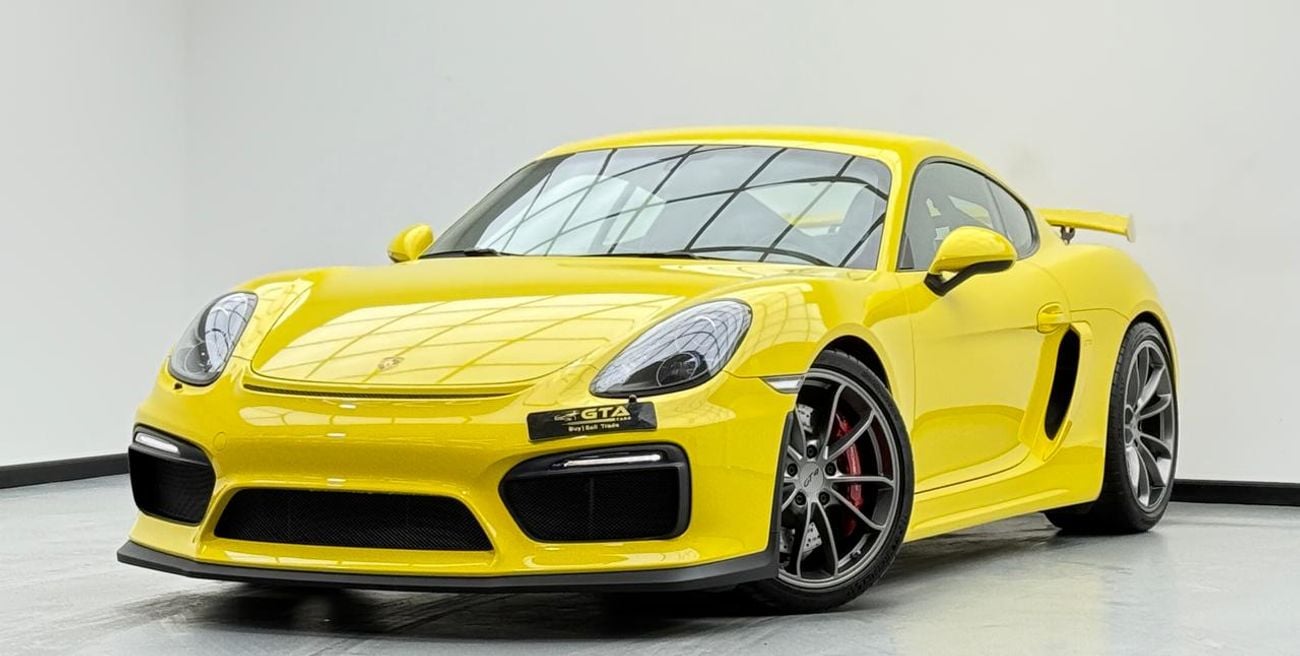 Porsche Cayman 2016 Porsche Cayman GT4 ,Full Porsche Service History ,Excellent Condition ,GCC