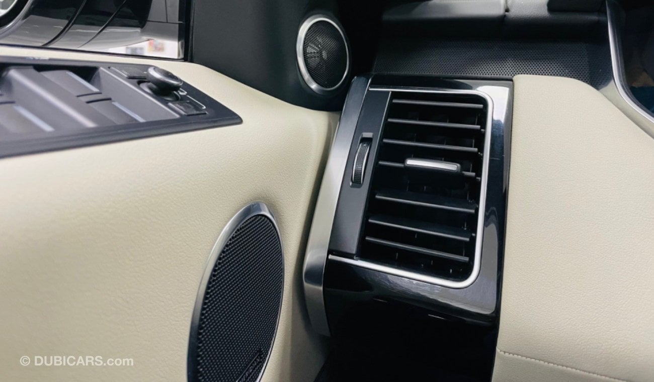 Land Rover Range Rover Sport GCC .. FSH .. Perfect Condition .. HSE .. Top Range .. V6 .