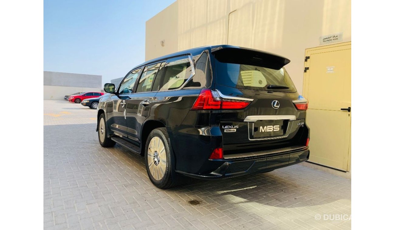 لكزس LX 570 Super Sport 5.7L Petrol Full Option with MBS Autobiography Massage Seat and Star Lighting( Export On