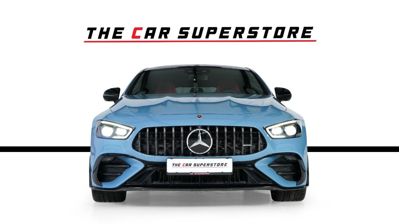مرسيدس بنز AMG GT 53 New-China Blue-High Specification-AMG Sport Bucket Seats-Night Package