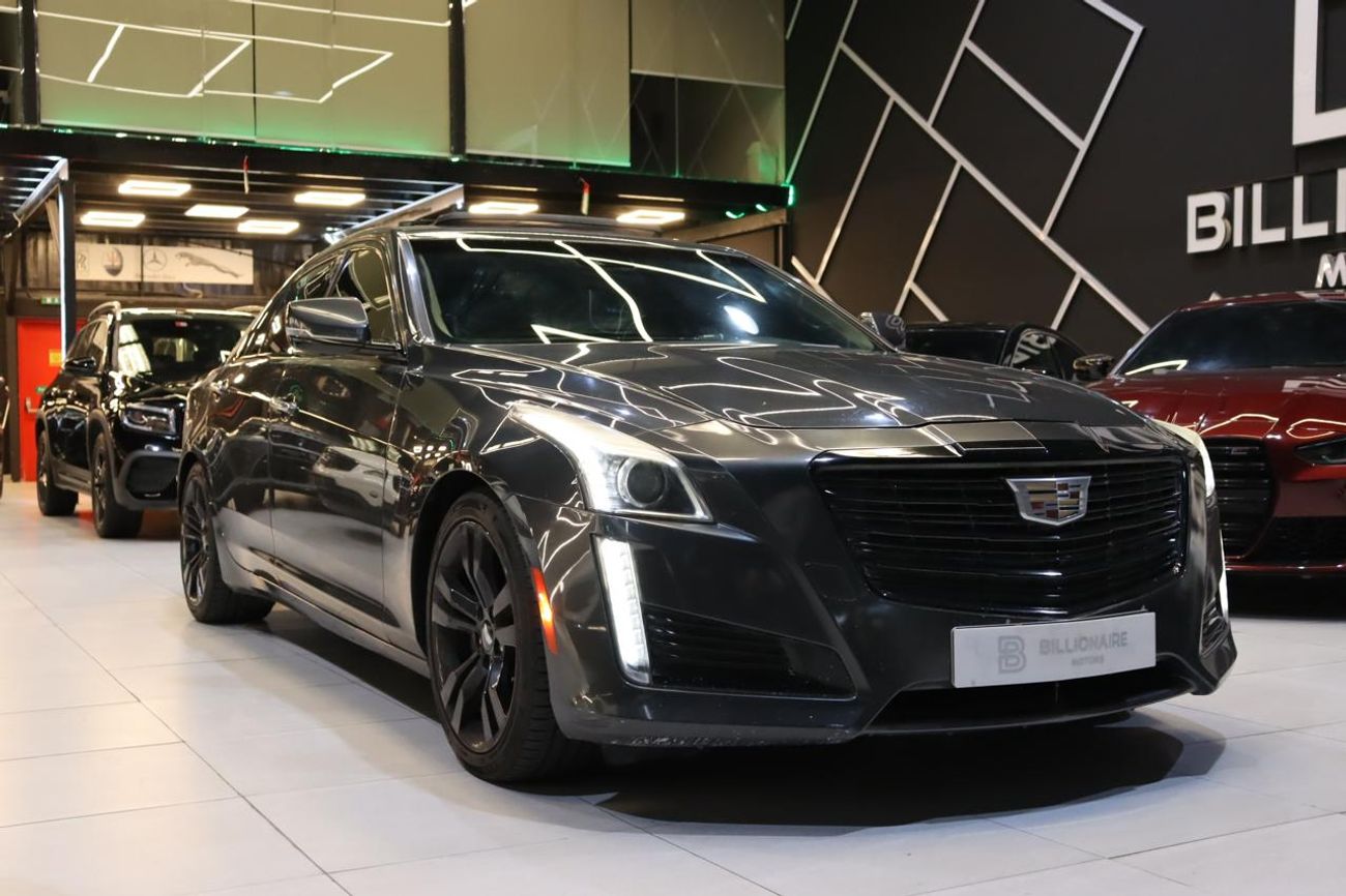 Cadillac CTS Luxury 3.6L (420 HP) CADILLAC CTS V6 | GCC | 2015 | ORIGINAL PAINT